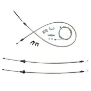 Parking Brake Emergency Cable Kit Complete 1963-66 Barracuda Valiant OE Steel