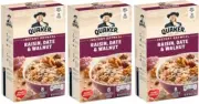Quaker Raisin Date Walnut Instant Oatmeal 8 ct (3 Boxes) Hot Breakfast Cereal