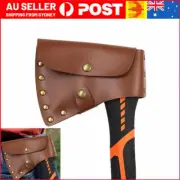 Hunting-Real Leather Axe Hatchet Blade Cover Ax Head Sheath Case Belt Holster