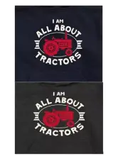 All About Red Tractors IH Youth Pullover Hoodie