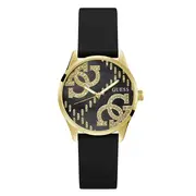 Guess G Stitch Ladies Watch in Gold