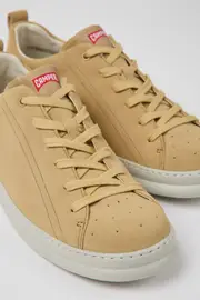 Runner Beige nubuck sneakers for men