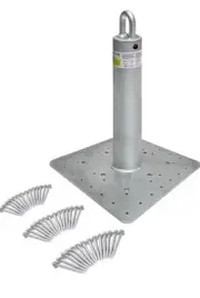 FRONTLINE Fall Protection RO18 Commercial Roof Anchor 18" OSHA ANSI Compliant