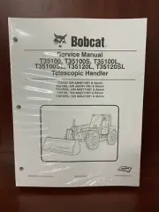 Bobcat T35100 T35120 S L SL Telescopic Handler Service Manual REPAIR 6986766