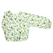 Wipe Clean Nylon Long Sleeves Bib (Cactus)