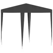 Vidaxl Professional Party Tent 2X2 M Anthracite Steel Marquees