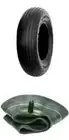 (1) One- New 4.80/4.00-8 Lawn & Garden Wheelbarrow Tire And Tube