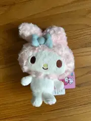 *NEW* with tags Sanrio Pink My Melody 7 inch Plush from Round 1
