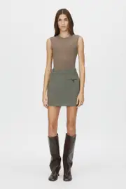 Saint Sleeveless Bodysuit in Fawn - CAMILLA AND MARC® C&M