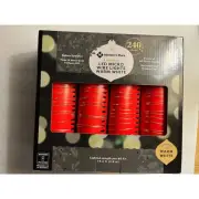 Members Mark LED 8 function Micro Wire lights COOL white timer 4 sets