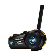FX8 Pro Intercom Motorcycle Helmet Headsets 8 Riders Dual Bluetooth Intercomunic
