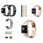 Quality Solid Stainless Steel Link Metal Replacement Strap Band For Fitbit ionic
