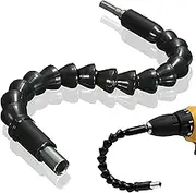 Spendeal Flexible Drill Bit Extension Hex Soft Shaft, Flexible Screwdriver Extension for Connect Drive Shaft Tip Drill Bit Kit Adaptor