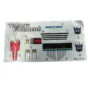 G1 Transformers 5917/ 5715 Scrapper Unused Decal Sticker Sheet 1985