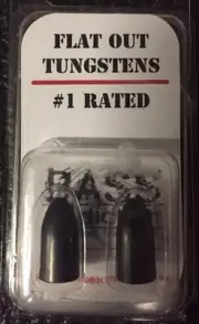 Bass Addiction - Flat Out Tungstens Weight 1/2oz (2 pack)