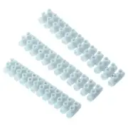 12 Pole Way Electrical Choc Block Terminal Strip Connector 24A 32A 57A
