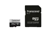 Transcend 256GB High Endurance U3 Micro SD Card with Adapter for DashCam (TS256GUSD350V)