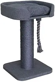 Kazoo 15518 High Sofa Bed Scratching Post with Sisal, Grey