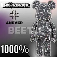 在飛比找蝦皮購物優惠-BEETLE BE@RBRICK ANEVER 黑色 BLA