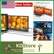 Portable 12" Full HD Laptop Screen Extender - Dual Monitor for Business & Travel