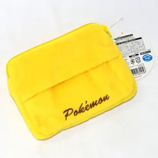 皮卡丘 寶可夢 拉鍊 錢包 隨身袖珍面紙包 日本正版 fb297