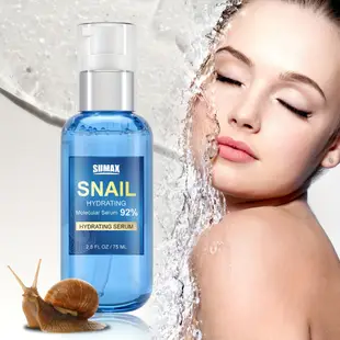 Ruoall Snail Mucin 92% 保濕霜,適合乾性皮膚的日常面部凝膠霜,敏感肌膚,晚霜,用於撫平細紋和黑眼圈