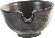 UTHCLO Japanese Ceramic Dipping Sauce Bowl Mini Condiment Dish for Soy Sauce Vinegar Elegant Tableware for Side Dishes Versatile Kitchen Essential