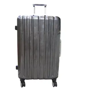 18NINO81 24吋高強度ABS拉絲硬殼MIT防盜鋁框拉桿行李箱 8大超大加寬輪360 (2.4折)