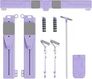 Dgayaeic Pilates Reformer Set | Multifunctional Foldable Ab Trainer Machine - Strength Training Strengtheners for Muscle Building Balance Training Rehabilitation Waist Exercise