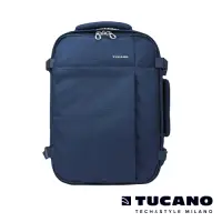 在飛比找Yahoo奇摩購物中心優惠-TUCANO TUGO 超大容量旅行登機後背包(M) 藍