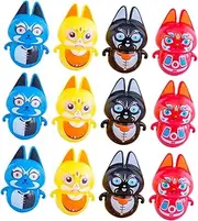 Kisangel Educational Tumbler Toy Beijing Opera Cats Pcs Set Hand-eye Coordination Flexibility Random Style