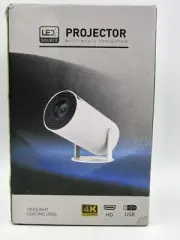 Multimedia Projector Highlight Coating Lens LED Source 4K - New in Box