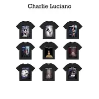 在飛比找ETMall東森購物網優惠-Charlie Luciano休閑印花短袖T恤