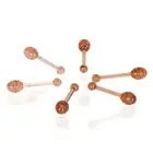 10PCS Plastic Dipper for Honey Pot Jar Wand Stick Vintage Beehive Spoon Gad-ja