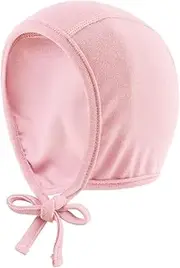 [JANGANNSA] Newborn Baby Hospital Hat Infant Set Head Cap Lovely Ears Belt Beanie 0-6Months