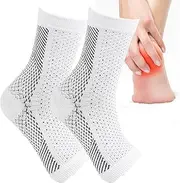 Neuropathy Socks,Toeless Compression Socks for Travel Breathable | Comfortable Running Socks, Relief Sport Socks for Ankle, Running, Nursing Pouxa