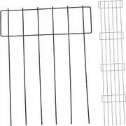 5pcs Garden Net Animal Proof Fence Yard Edging Border Decorative Fence Courtyard Partition Landscape Edging
