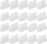 USB C Dust Plug Type C Anti Dust Cap Cover Charging Port Protector - 20Pcs Easy to Carry USB C Cover Dust-Proof Plugs Compatible with All Type-C Smartphones, Tablets and More
