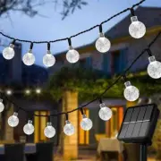 Solar String Lights, Outdoor Christmas ​Lights for Indoor Patio Home Xmas Decor