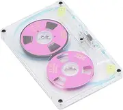 Gugxiom Blank Cassette Tapes, Audio Cassettes, 46 Minute, Violet