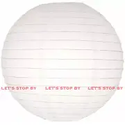 10X round Chinese paper lanterns lamp 8" 10" 12" 24" Wedding Floral decoration