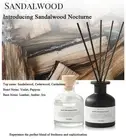 Scent Diffuser Fragrance 120 mL with Sandalwood Essential Oil & Rattan Sticks