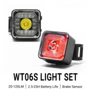 Bicycle Smart Brake Sensing Light Front Rear Sets IP66 Waterproof MTB Road Bike