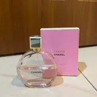 在飛比找蝦皮購物優惠-香奈兒 CHANCE 粉紅甜蜜香水 100ml  附盒 花果