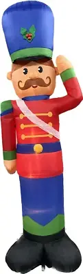 12ft Gemmy Airblown Inflatable Prototype Christmas Toy Soldier #114589