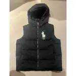 （RALPH LAUREN）RL /POLO 大馬高級羽絨背心連帽 背心尺寸3T保暖防寒