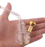 Water Smoke Bottle transparent Water Smoke Pipe portable Smoke Rod Filter Pipe