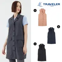 在飛比找momo購物網優惠-【TRAVELER 旅行者】女款潑水抗UV背心_221TR3