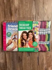 Ultimate Friendship Bracelet Thread Pack And Instruction Booklet 50 Skeins