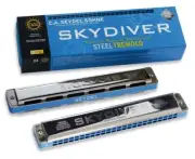 Seydel Skydiver Tremolo 48, Harmonica - Free US Shipping!